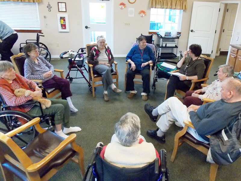 Hidden Meadow columbia falls montana assited living dementia alzheimers care facility
